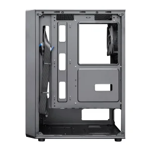 Корпус 1stPlayer FD3-4F2(AP)-BK Black без БЖ UA