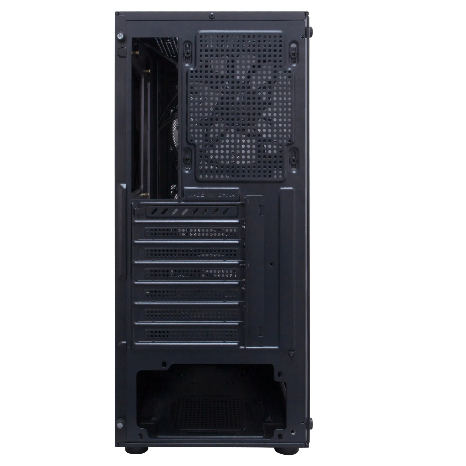 Корпус 1stPlayer FD3-4F2(AP)-BK Black без БЖ UA