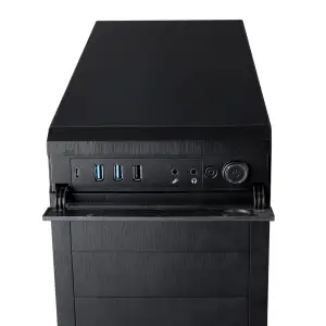 Корпус Prologix E121 400W Black UA