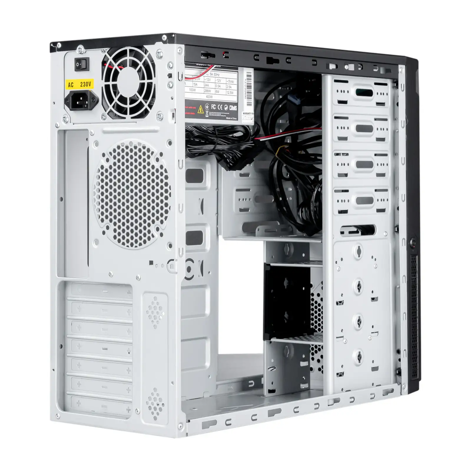 Корпус Prologix E121 400W Black UA