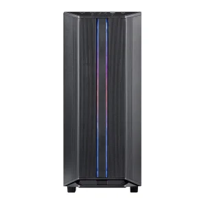 Корпус Prologix E122 Tempered Glass&Mesh Black, E122 Black UA