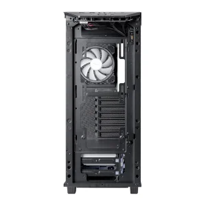 Корпус Prologix E122 Tempered Glass&Mesh Black, E122 Black UA