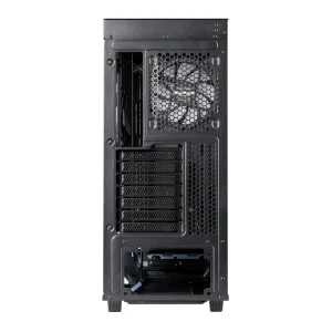 Корпус Prologix E122 Tempered Glass&Mesh Black, E122 Black UA