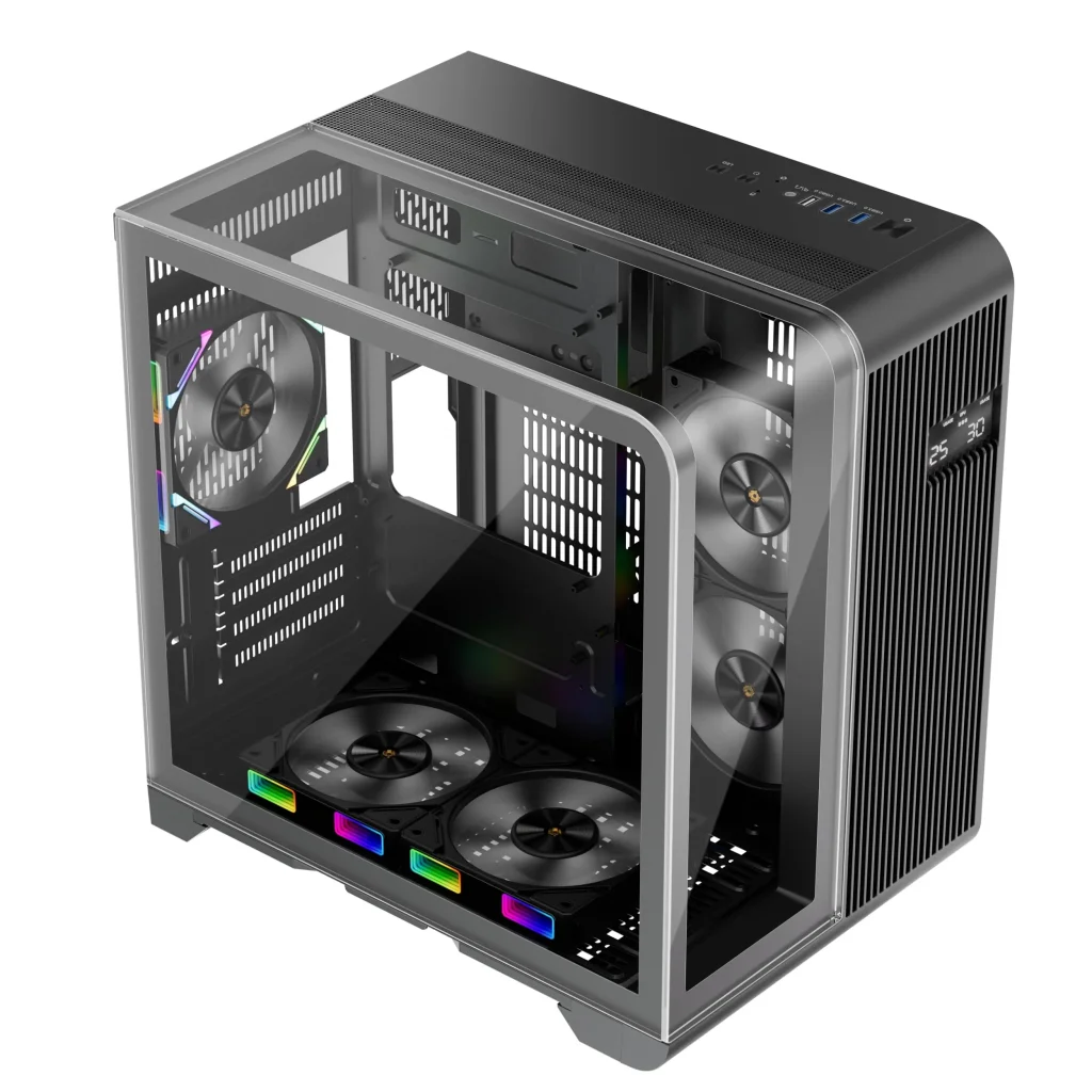 Корпус 1stPlayer RT5 Black без БЖ, RT5-BK UA