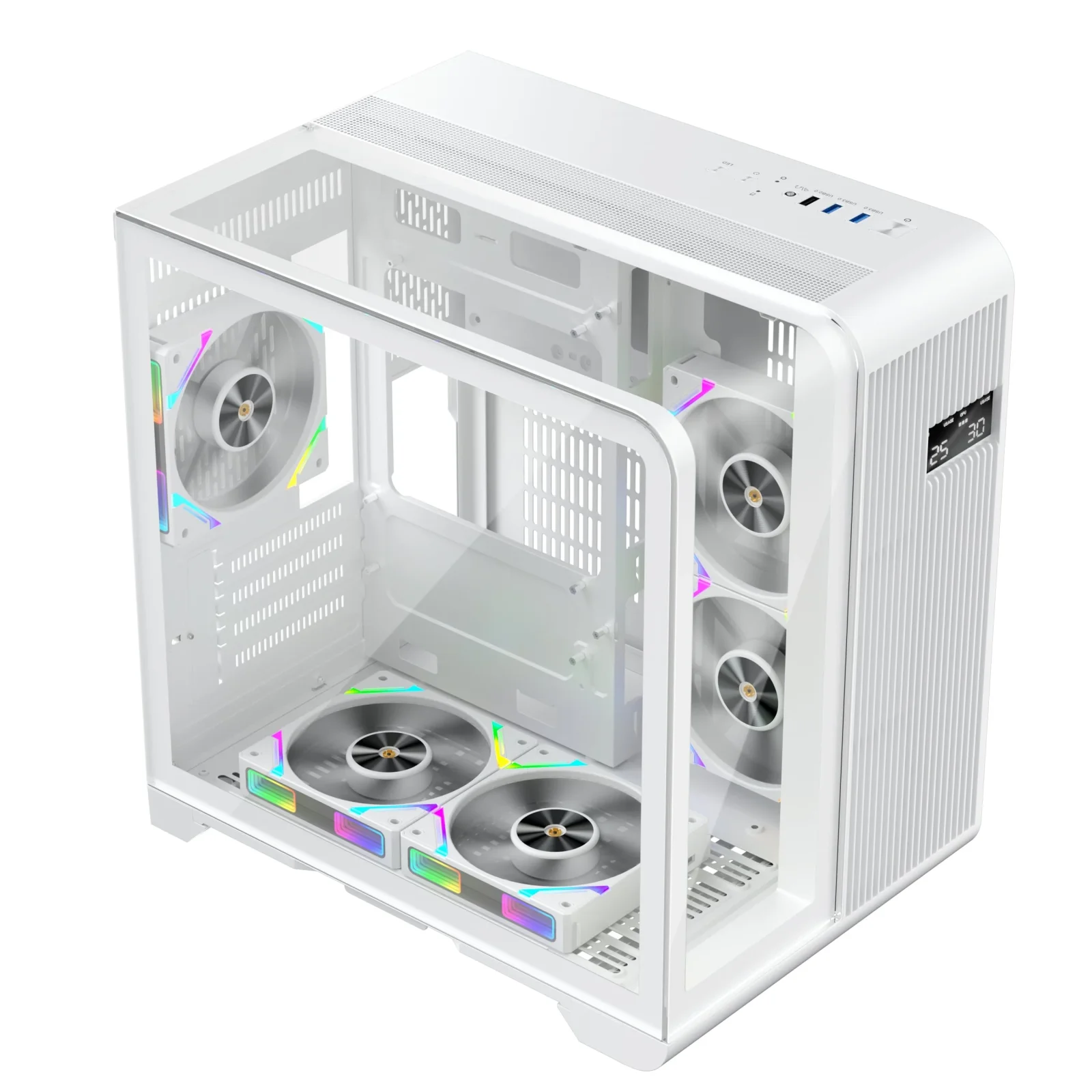 Корпус 1stPlayer RT5 White без БП, RT5-WH UA