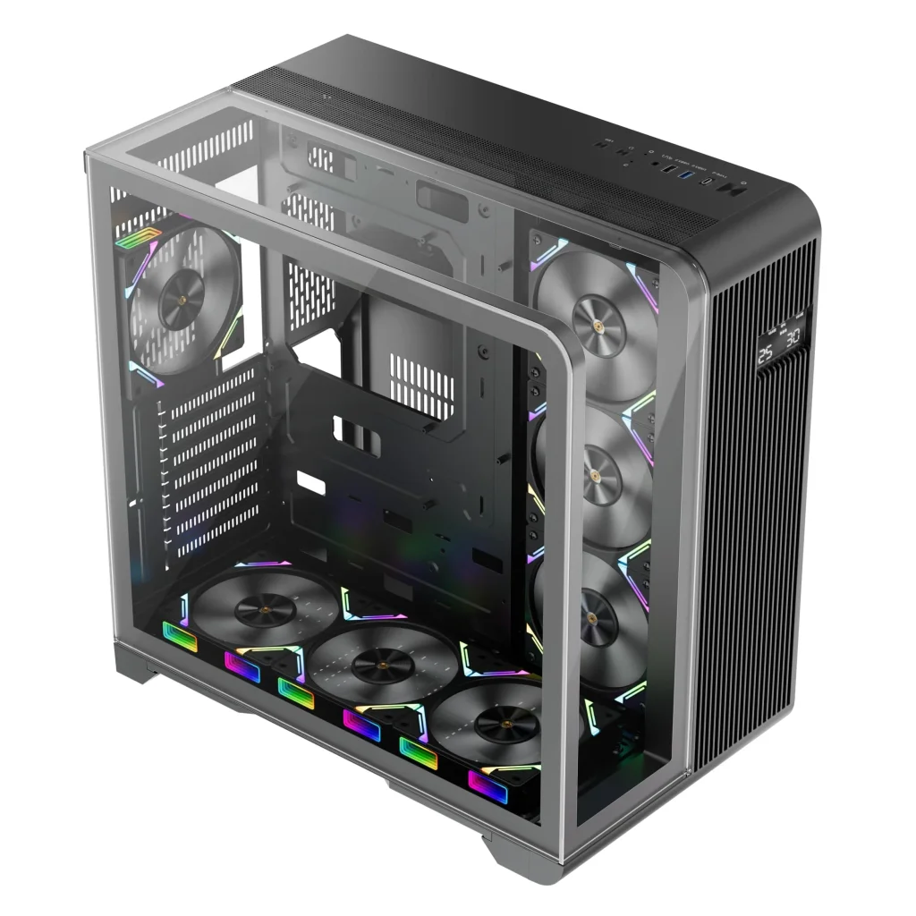 Корпус 1stPlayer RT7 Black без БП, RT7-BK UA