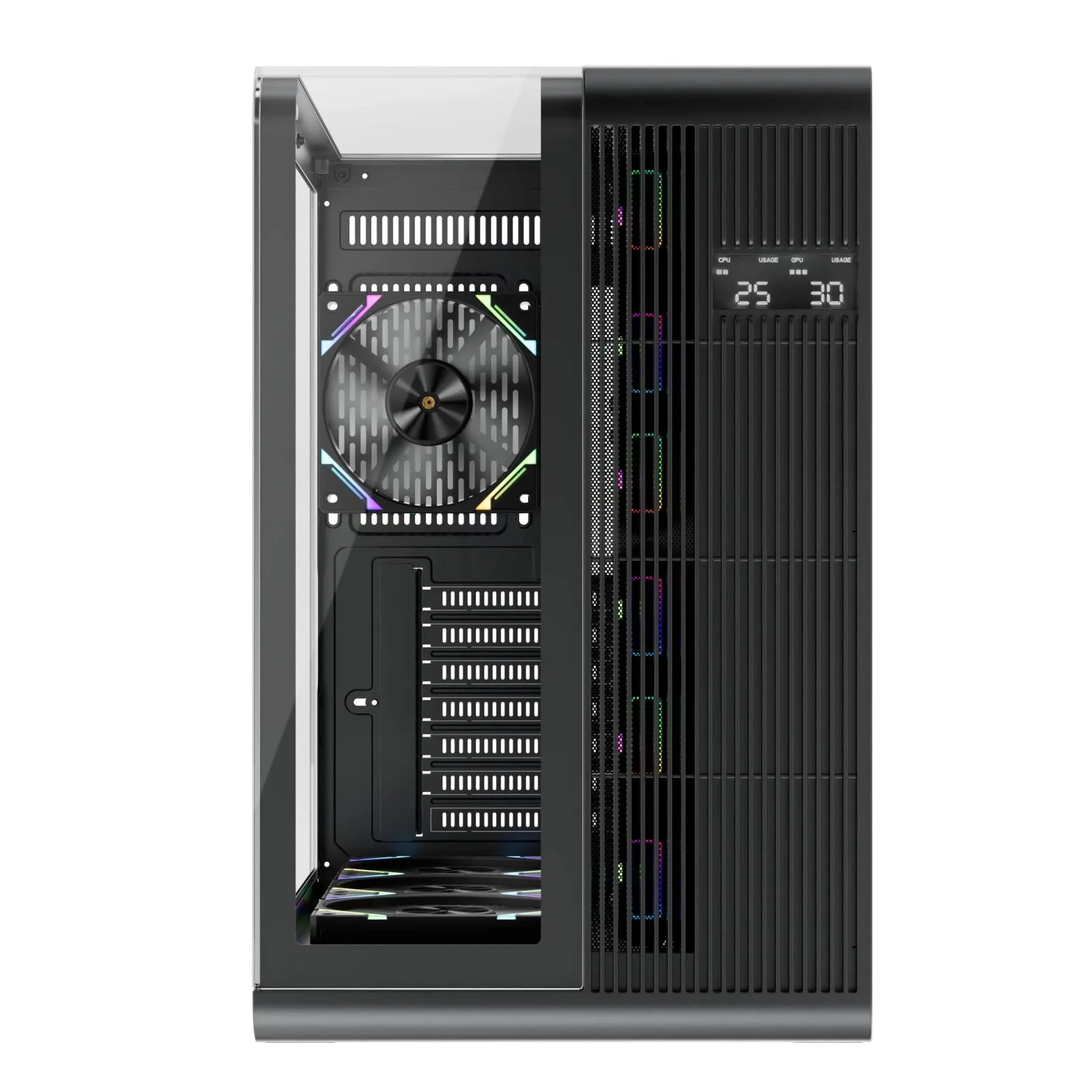 Корпус 1stPlayer RT7 Black без БЖ, RT7-BK UA