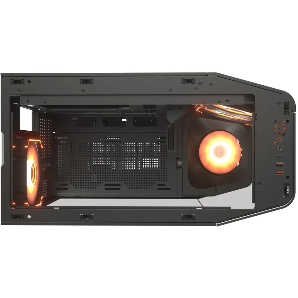 Корпус Cougar FV270 RGB Black без БП UA