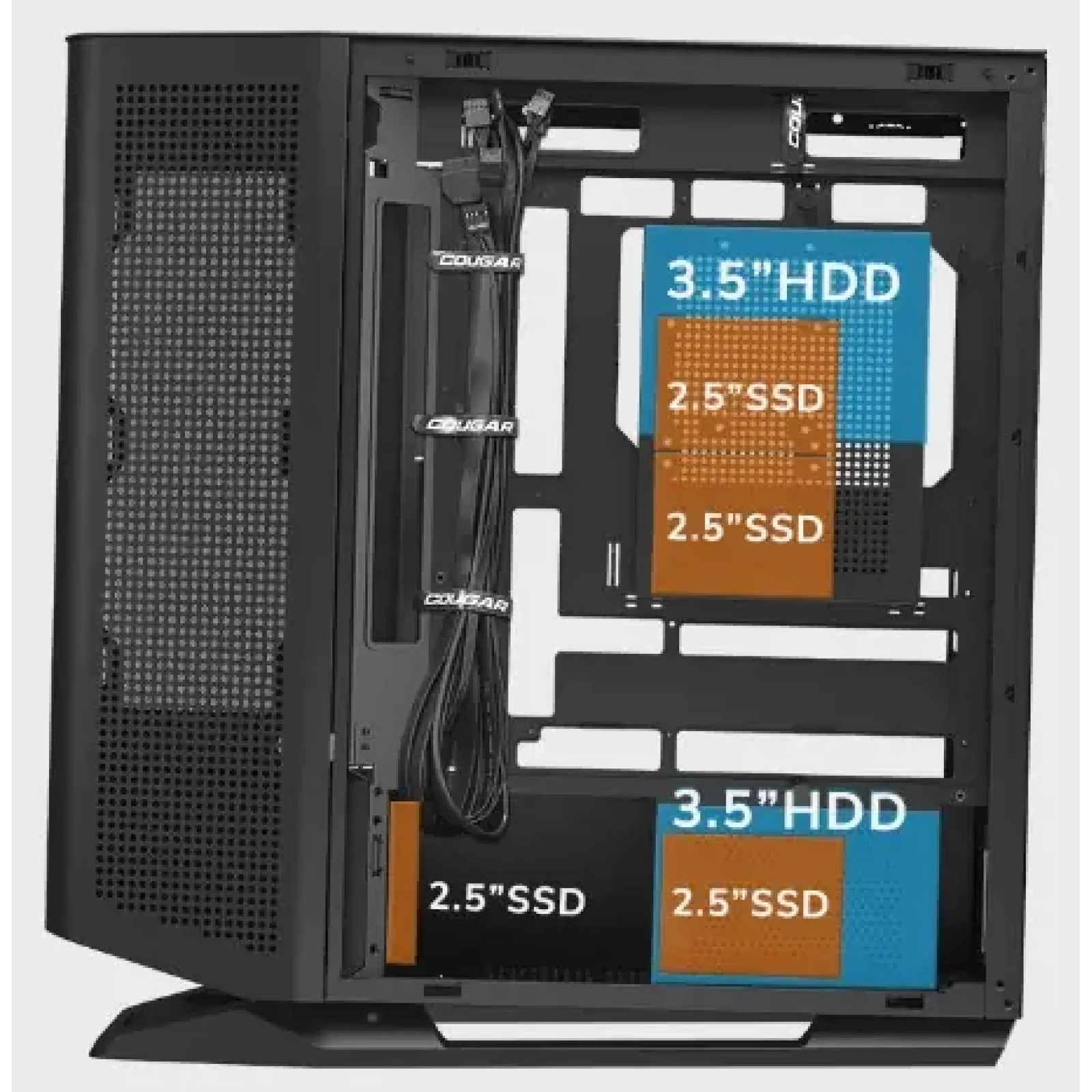 Корпус Cougar FV270 RGB Black без БЖ UA