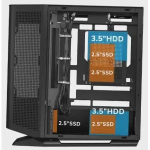 Корпус Cougar FV270 RGB Black без БП UA