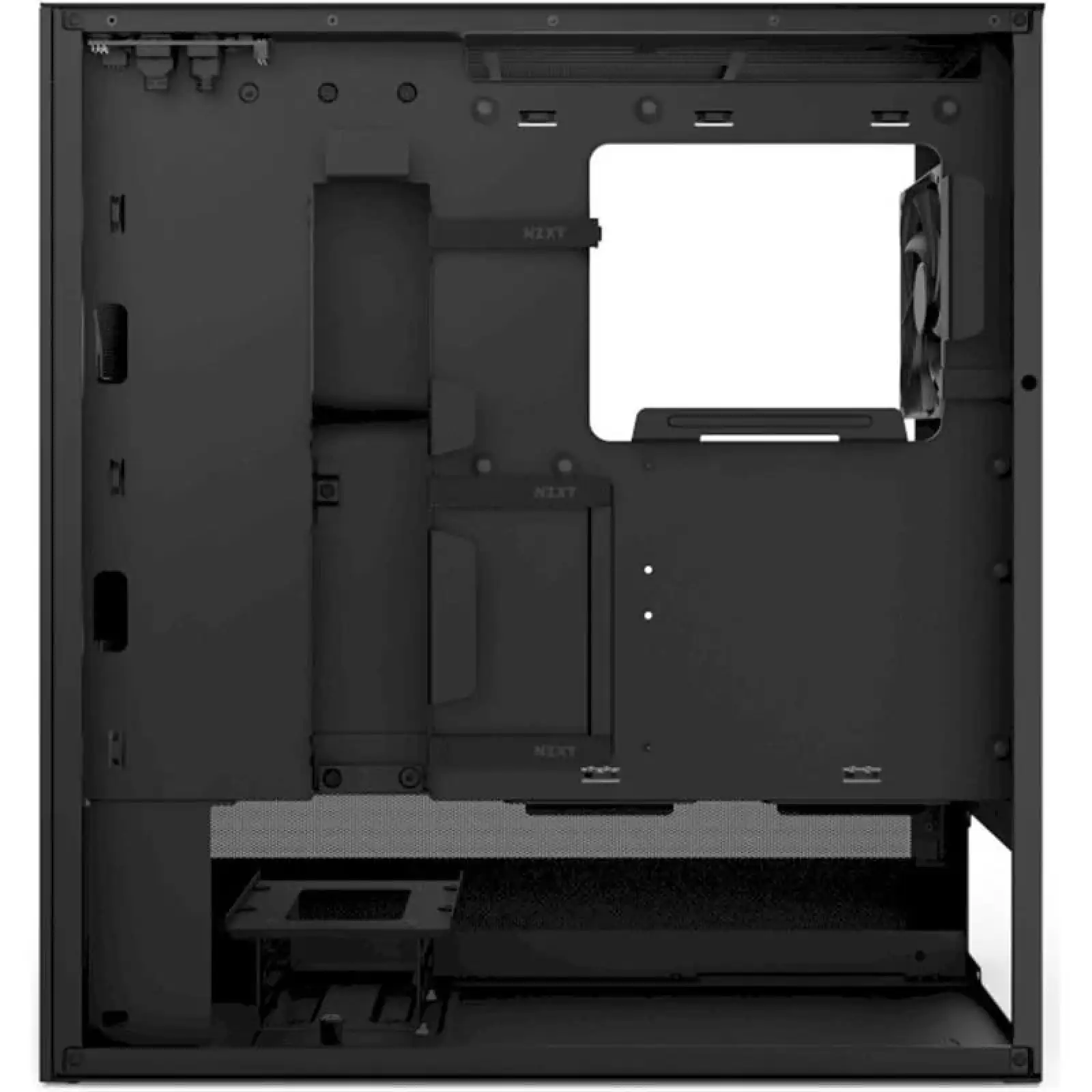 Корпус NZXT H5 Flow Black (CC-H52FB-01) без БЖ UA