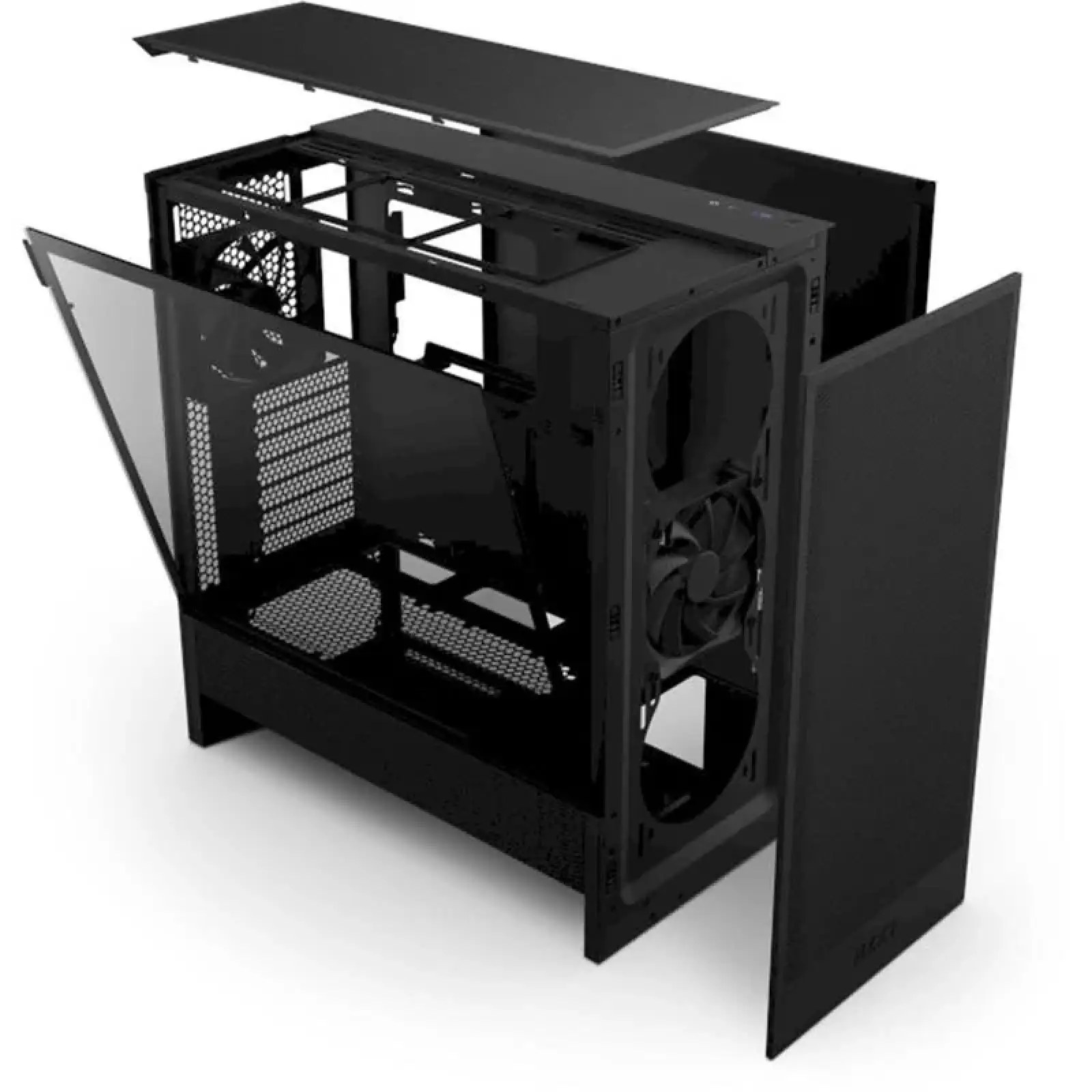 Корпус NZXT H5 Flow Black (CC-H52FB-01) без БЖ UA