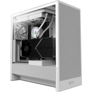 Корпус NZXT H5 Flow White (CC-H52FW-01) без БЖ UA