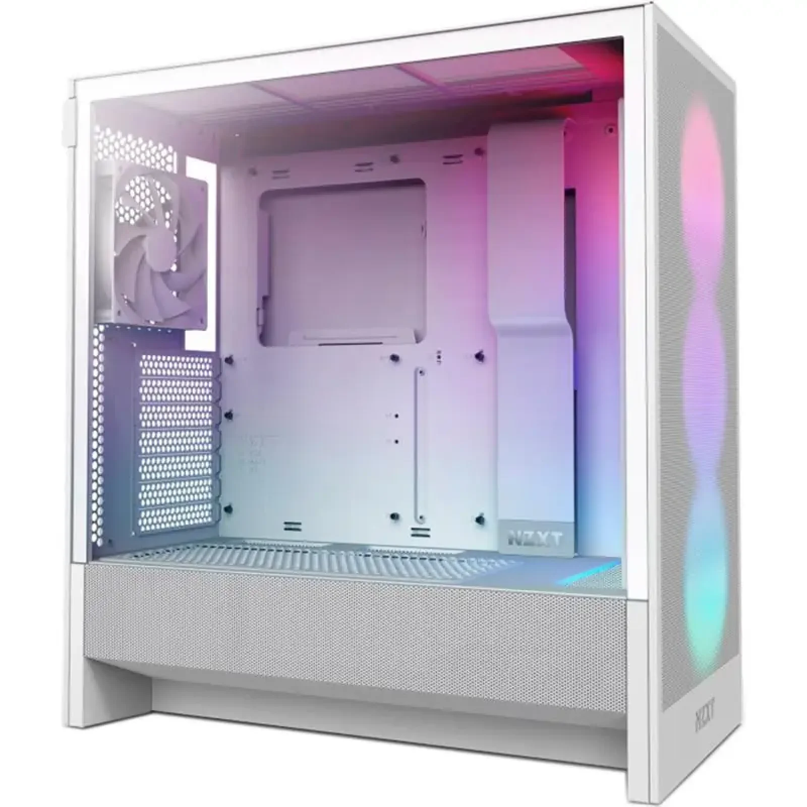 Корпус NZXT H5 Flow RGB White (CC-H52FW-R1) без БП UA