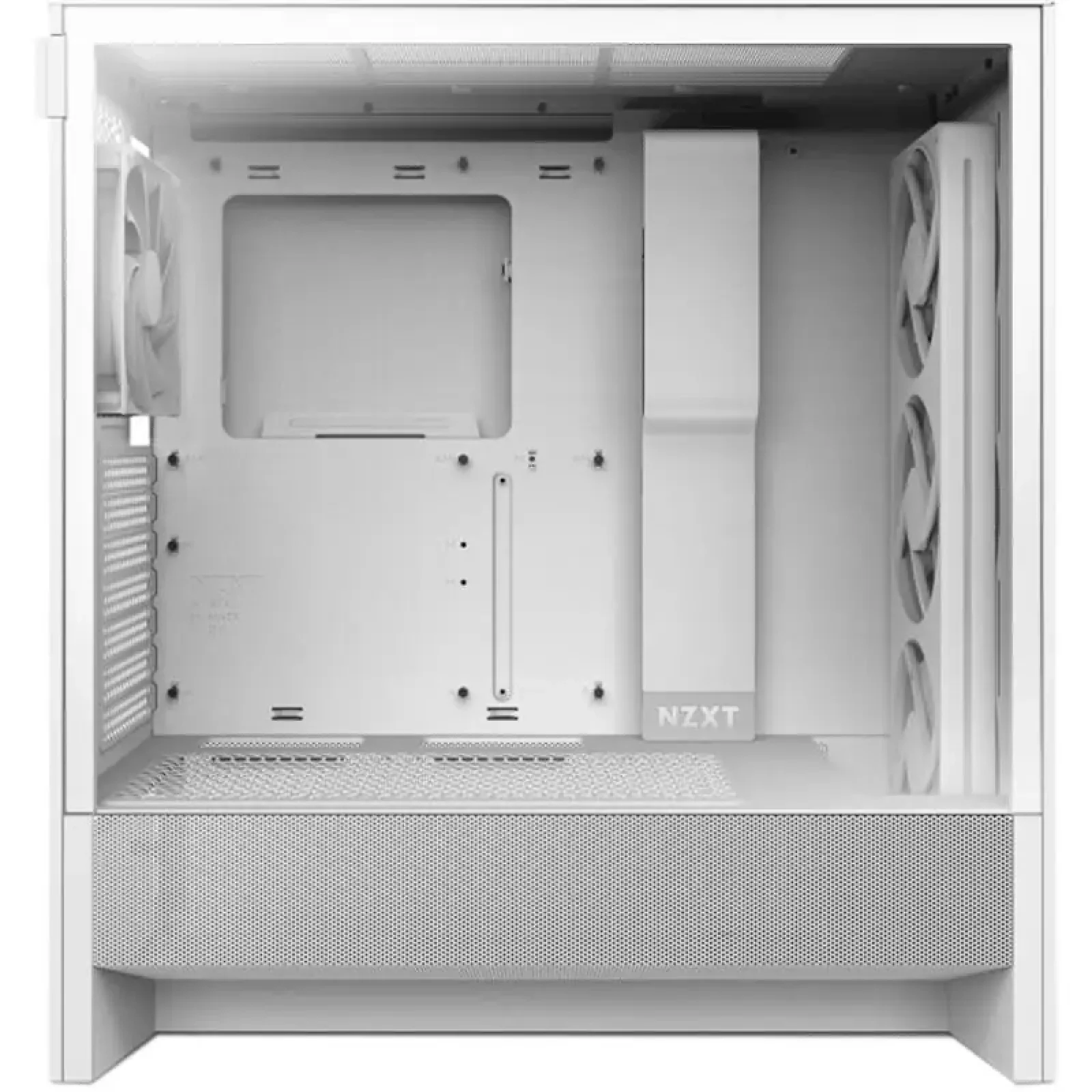 Корпус NZXT H5 Flow RGB White (CC-H52FW-R1) без БП UA