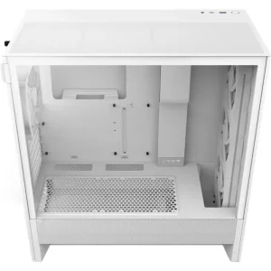 Корпус NZXT H5 Flow RGB White (CC-H52FW-R1) без БП UA