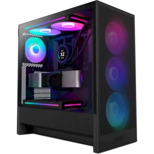 Корпус NZXT H5 Flow RGB Black (CC-H52FB-R1) без БЖ UA