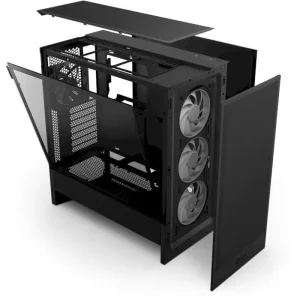 Корпус NZXT H5 Flow RGB Black (CC-H52FB-R1) без БЖ UA