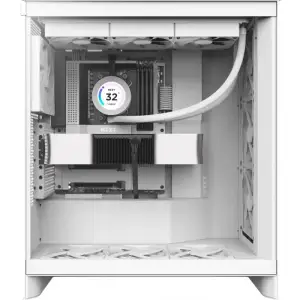 Корпус NZXT H7 Flow White (CM-H72FW-01) без БЖ UA