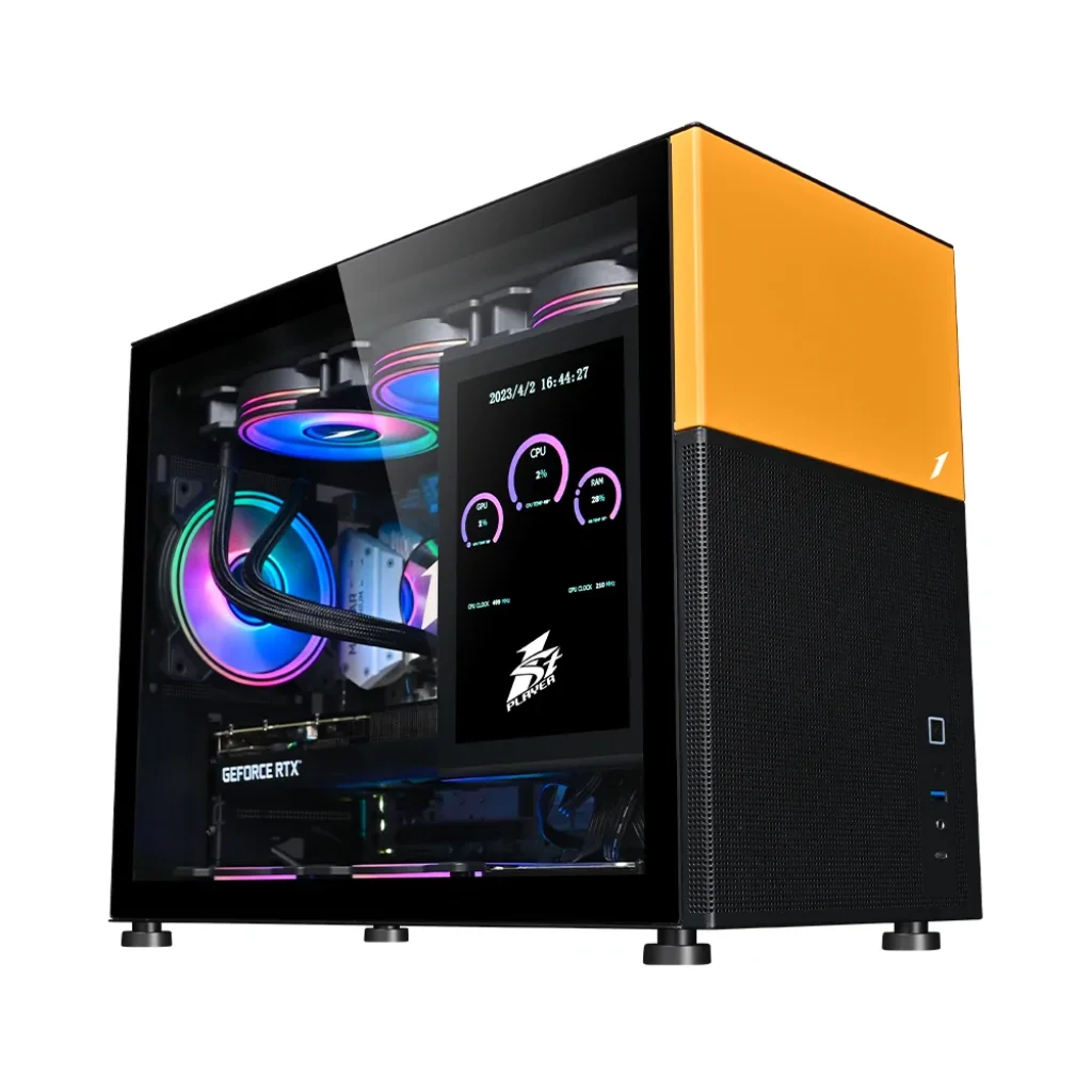 Корпус 1stPlayer Mi6-EV Black без БП, Mi6-EV-BK UA