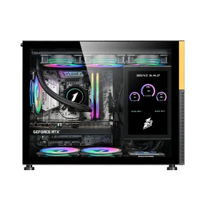 Корпус 1stPlayer Mi6-EV Black без БП, Mi6-EV-BK UA