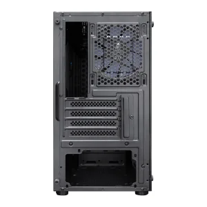 Корпус 1stPlayer B5-M-1F2(AP) Black без БЖ UA