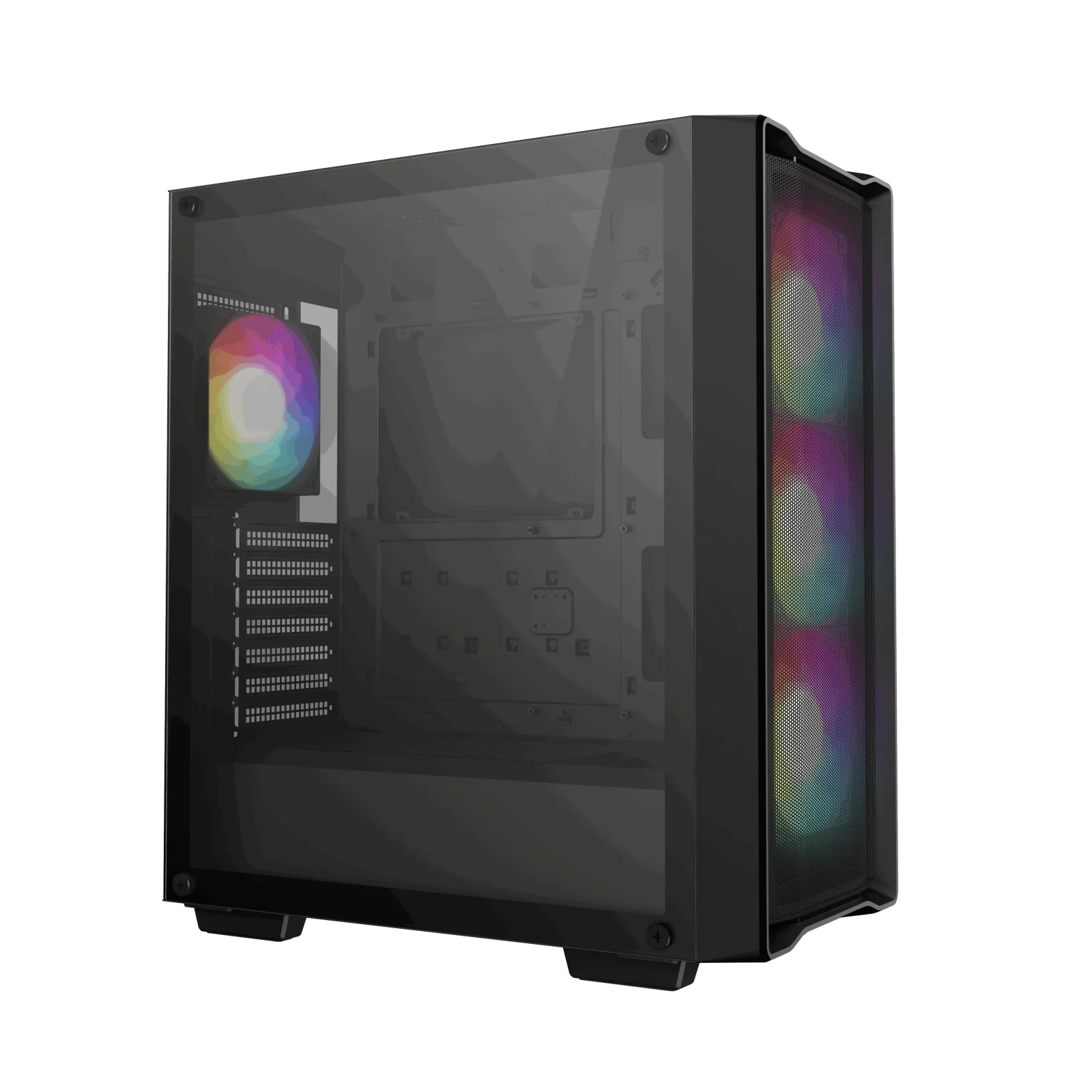 Корпус DeepCool CC560 Mesh V2 Black (R-CC560-BKAMA4-G-2) без БП UA