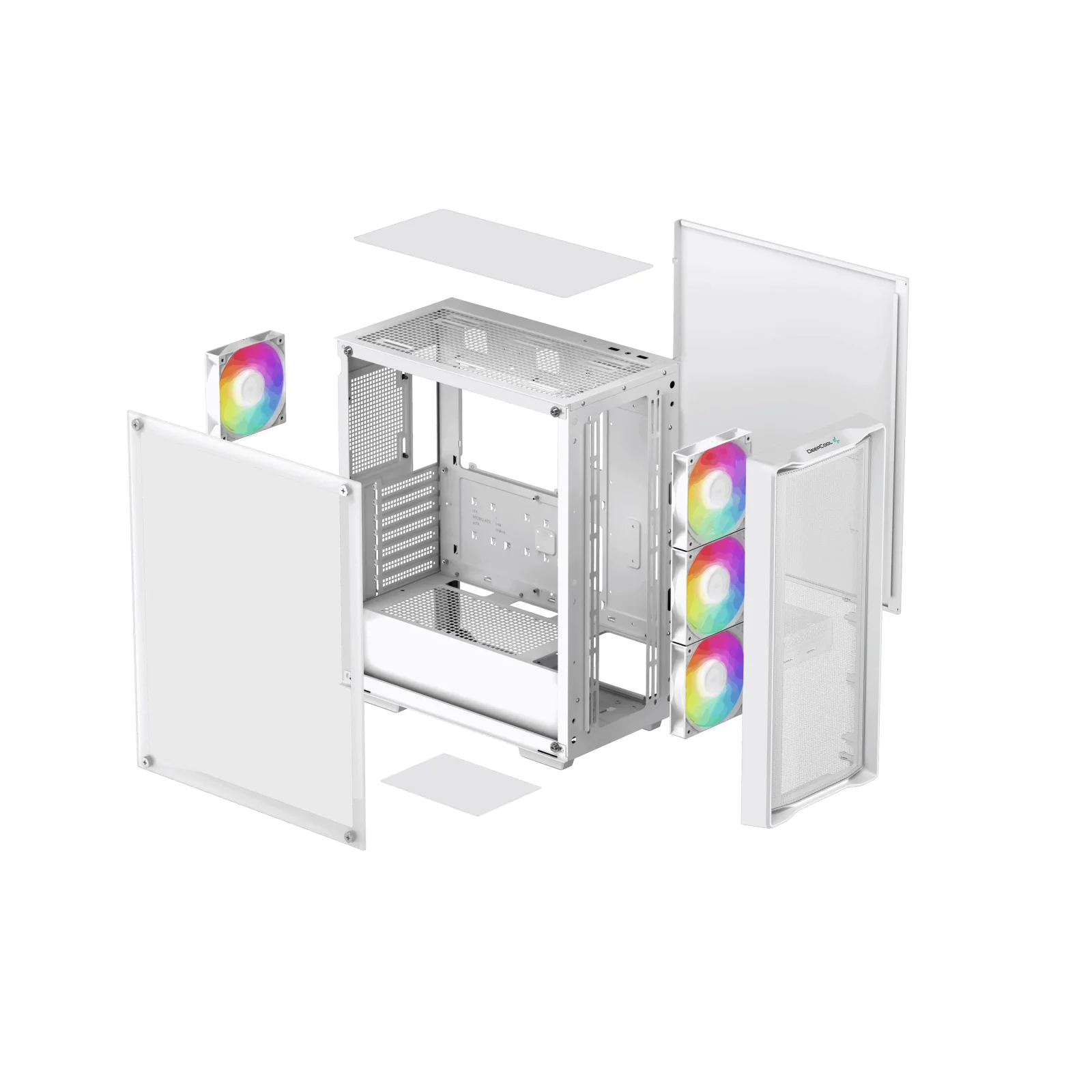 Корпус DeepCool CC560 Mesh V2 White (R-CC560-WHAMA4-G-2) без БП UA
