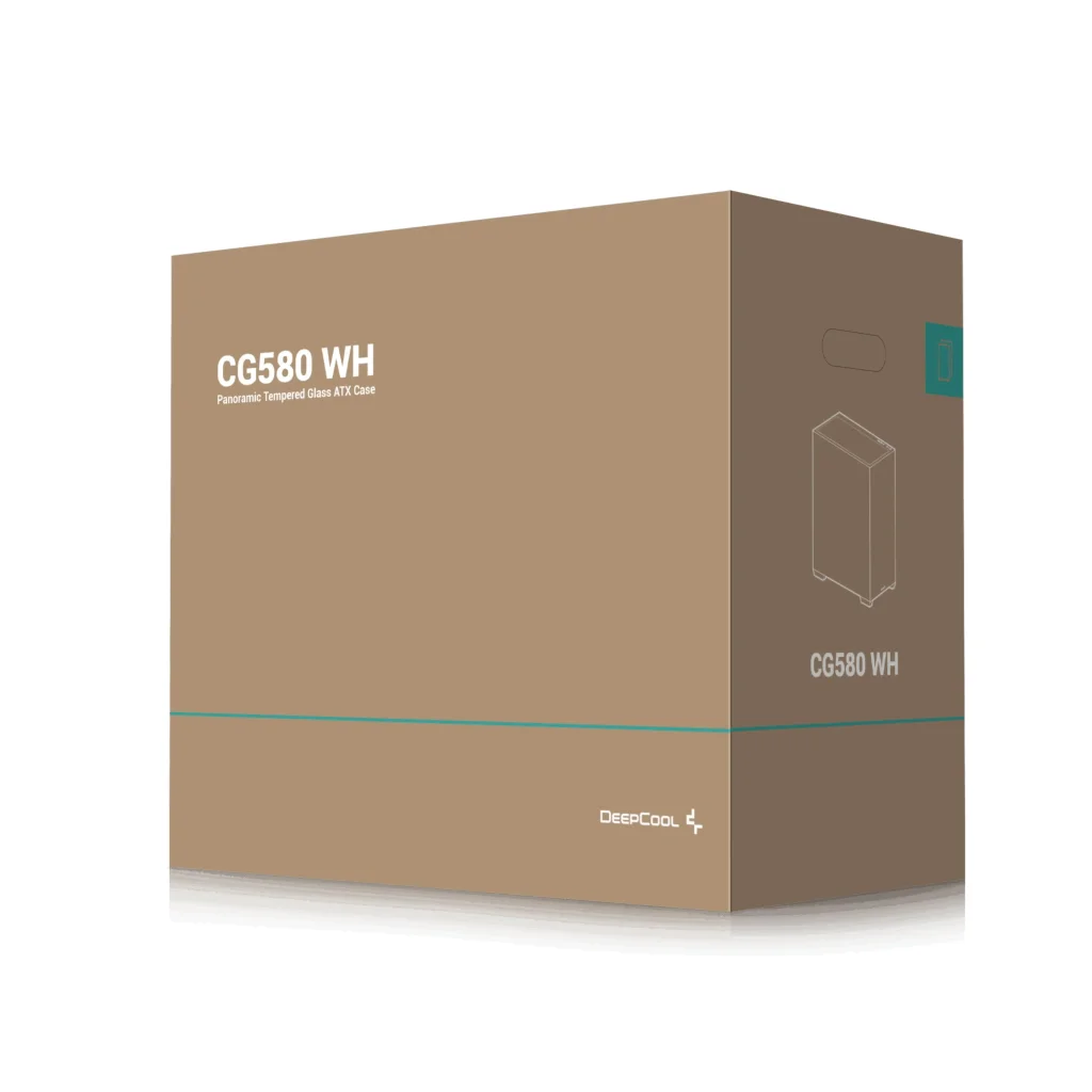 Корпус DeepCool CG580 White (R-CG580-WHNDA0-G-1) без БЖ UA