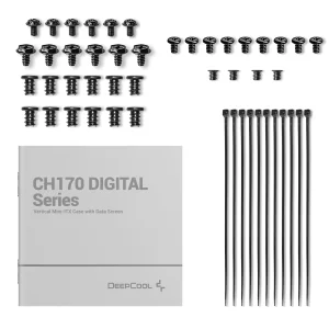 Корпус DeepCool CH170 Digital Black (R-CH170-BKNPI0D-G-1) без БЖ UA