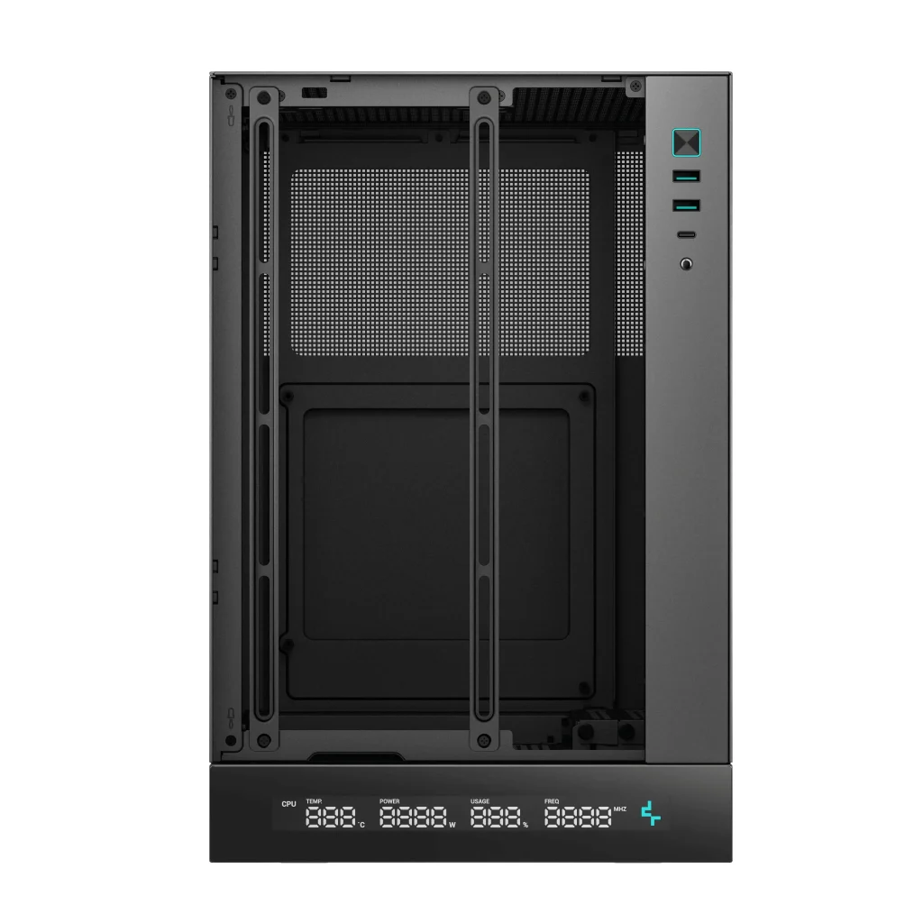 Корпус DeepCool CH170 Digital Black (R-CH170-BKNPI0D-G-1) без БЖ UA