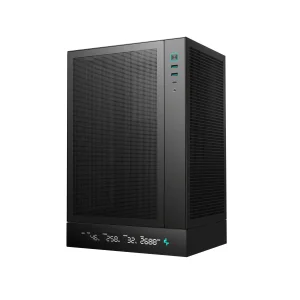 Корпус DeepCool CH170 Digital Black (R-CH170-BKNPI0D-G-1) без БЖ UA