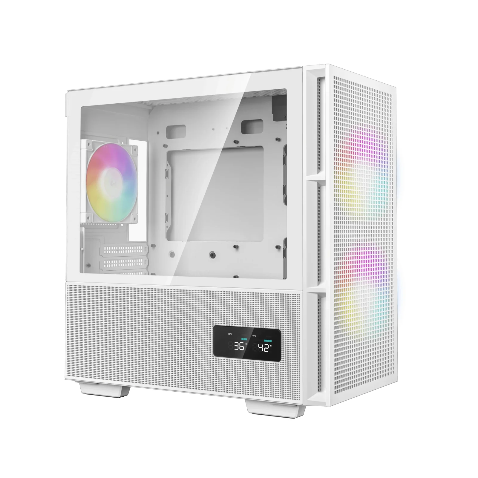 Корпус DeepCool CH360 Digital White (R-CH360-WHAPE3D-G-1) без БП UA