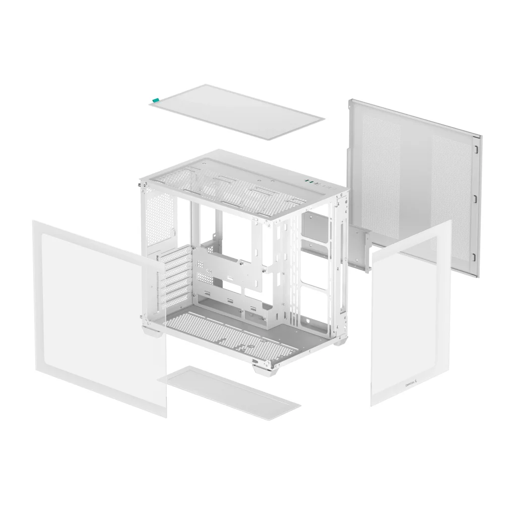 Корпус DeepCool CG530 White (R-CG530-WHNDA0-G-1) без БЖ UA