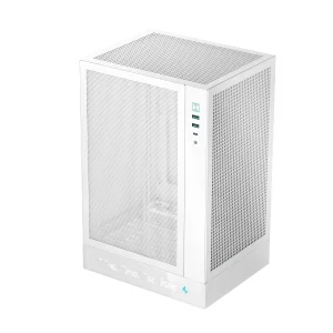 Корпус DeepCool CH170 Digital White (R-CH170-WHNPI0D-G-1) без БЖ UA