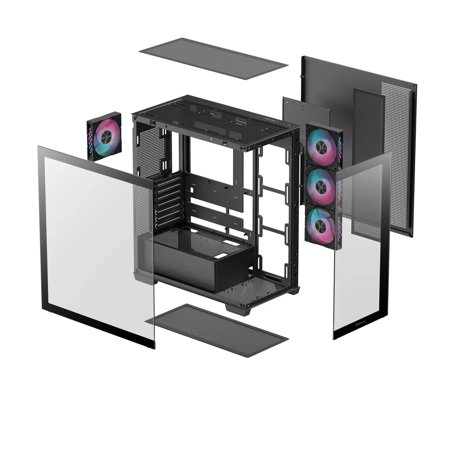 Корпус DeepCool CG580 4F Black (R-CG580-BKADA4-G-1) без БП UA