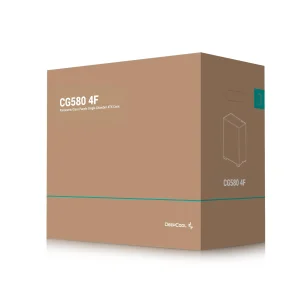 Корпус DeepCool CG580 4F Black (R-CG580-BKADA4-G-1) без БП UA