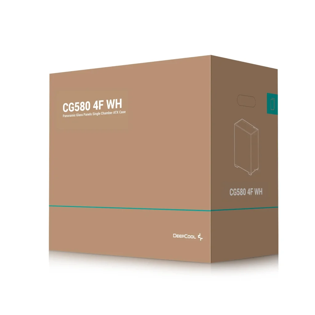 Корпус DeepCool CG580 4F White (R-CG580-WHADA4-G-1) без БЖ UA