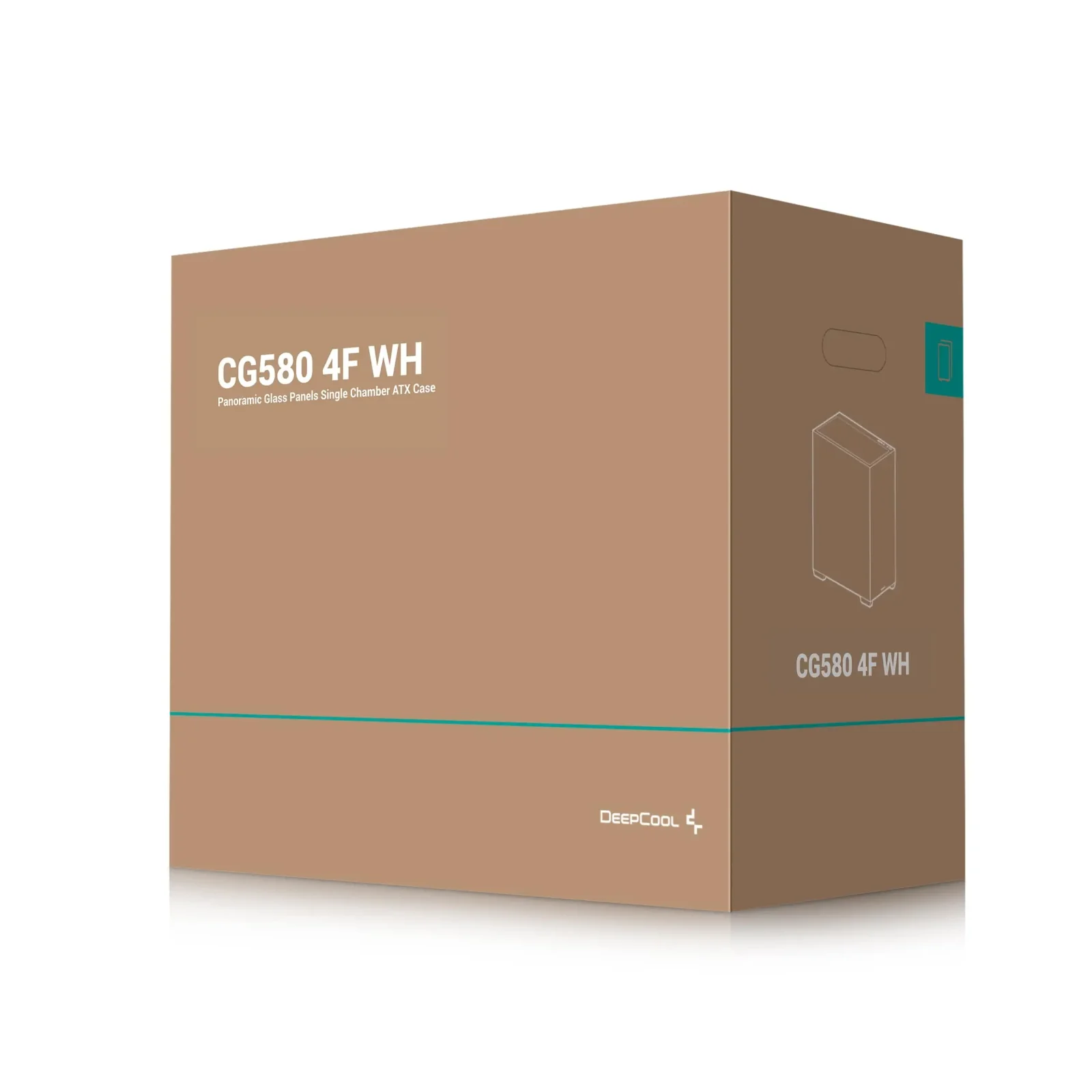 Корпус DeepCool CG580 4F White (R-CG580-WHADA4-G-1) без БП UA