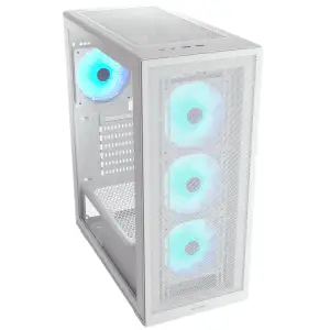 Корпус Cougar MX220 RGB White без БЖ UA