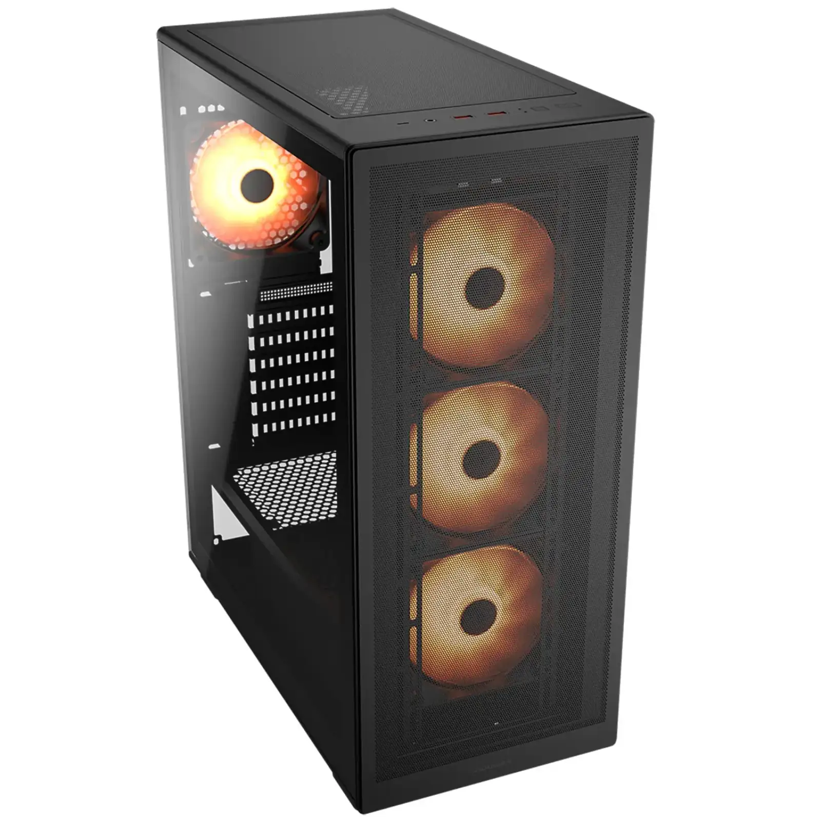 Корпус Cougar MX220 RGB Black без БЖ UA