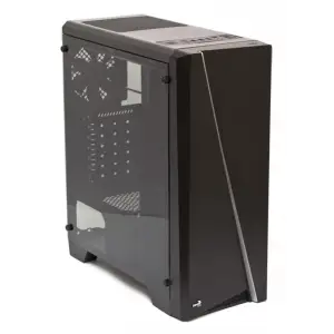 Корпус AeroCool Cylon BG RGB (Cylon BG Tempered Glass) Black без БП, PGS CYLON Black BG UA