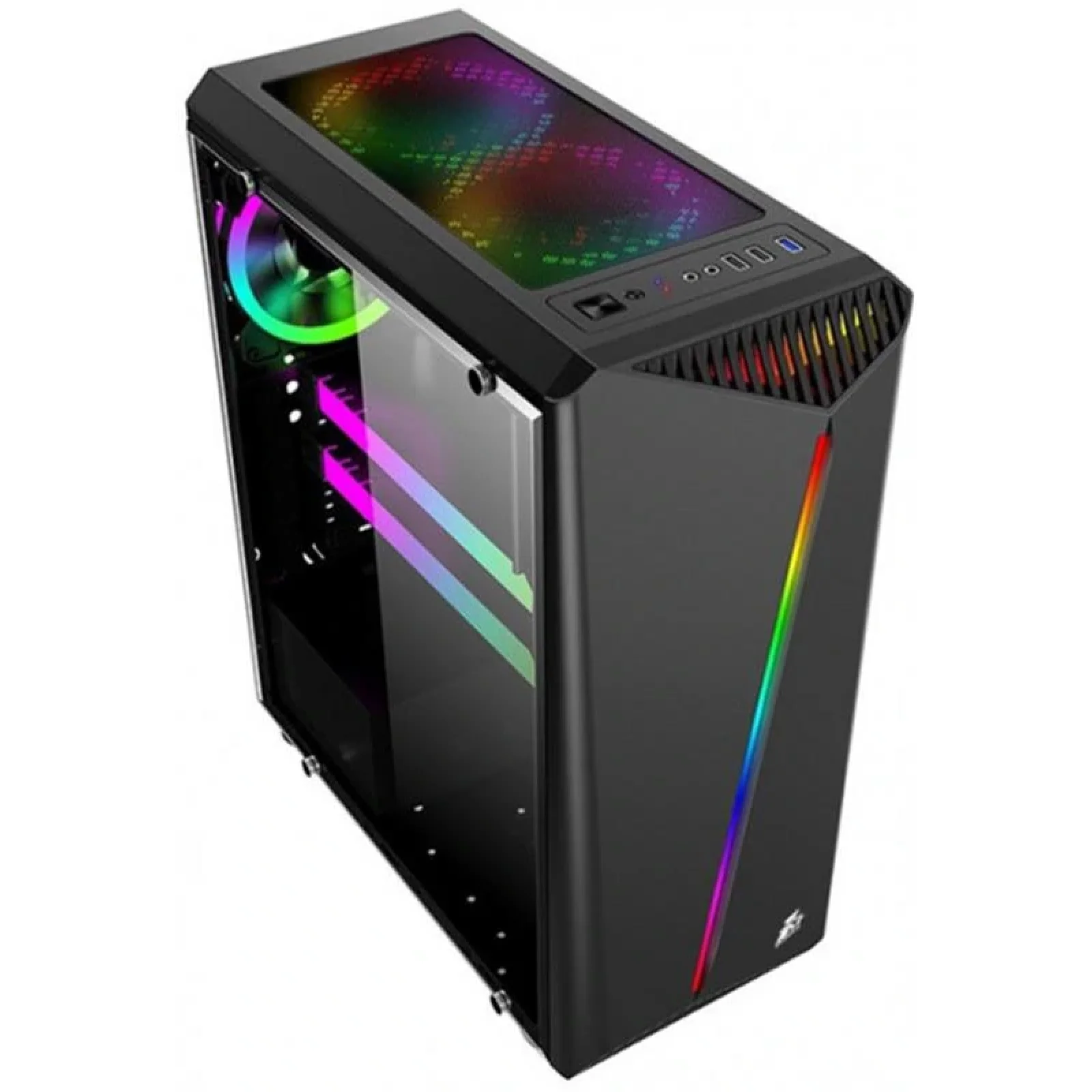 Корпус 1stPlayer R3-3R1 Color LED Black без БЖ UA
