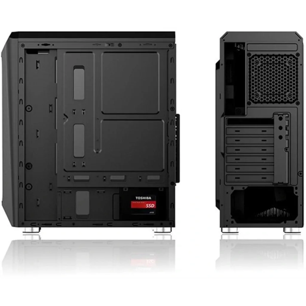 Корпус 1stPlayer R3-3R1 Color LED Black без БЖ UA