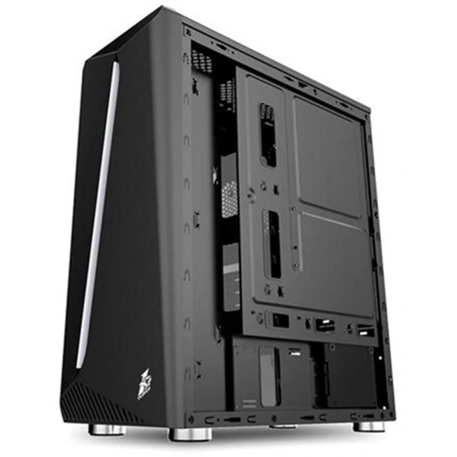 Корпус 1stPlayer R3-3R1 Color LED Black без БЖ UA