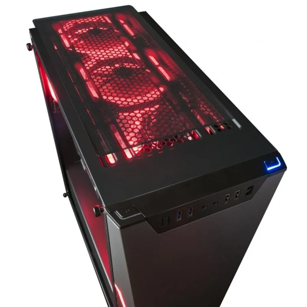 Корпус Frime MarkIII 2*USB3.0 без БЖ (MarkIII-U3-GLS-3RGBF-WP) UA