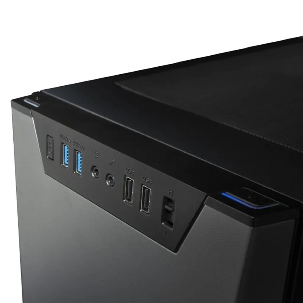Корпус Frime MarkIII 2*USB3.0 без БЖ (MarkIII-U3-GLS-3RGBF-WP) UA