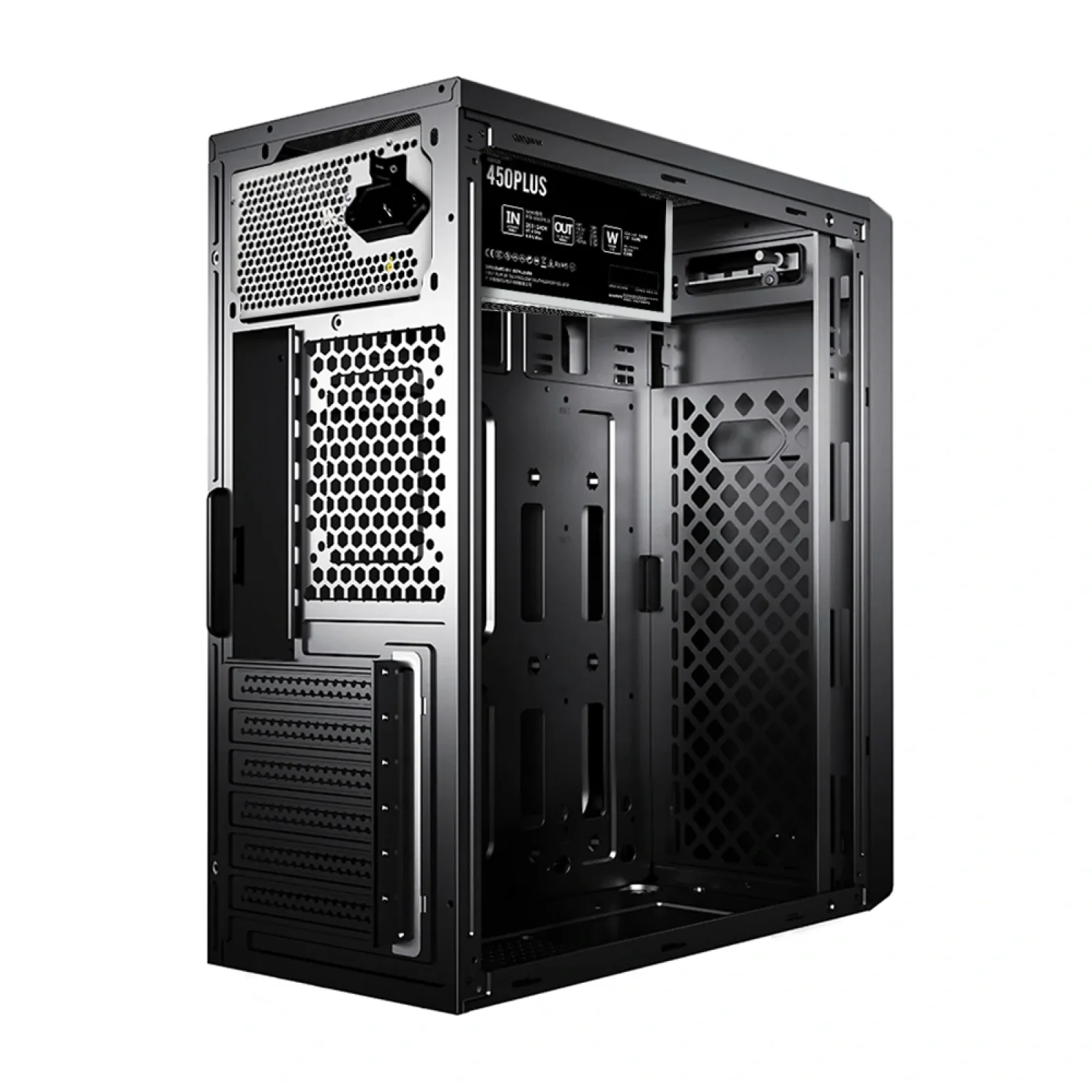 Корпус 1stPlayer A3-500PLS Black 500W UA