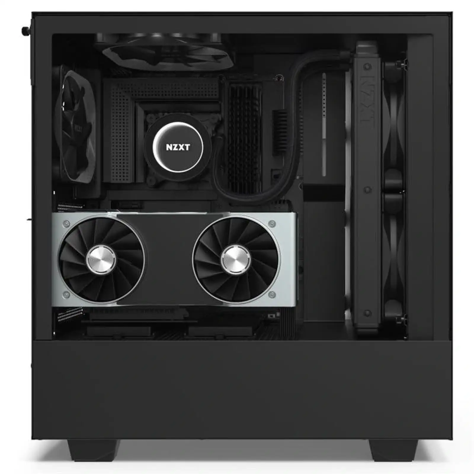 Корпус NZXT H510i Matte Black-Black (CA-H510I-B1) без БЖ UA