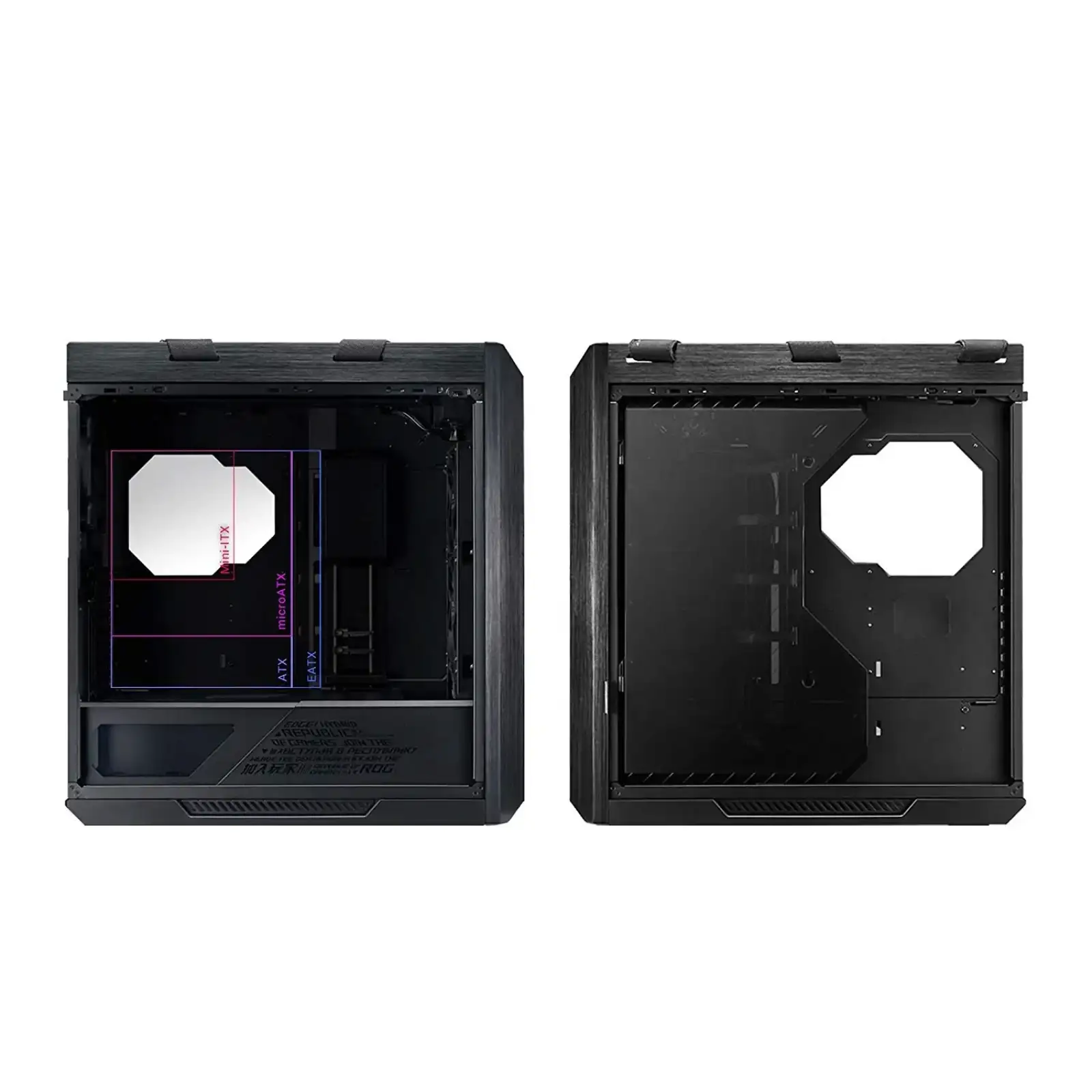 Корпус Asus ROG Strix Helios GX601 Black без БЖ (90DC0020-B39000) UA